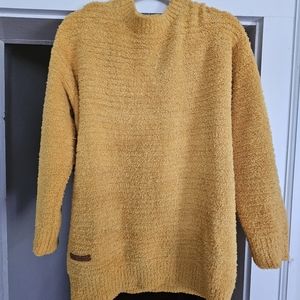 Simply Southern Gold Chenille Sweater Size Medium